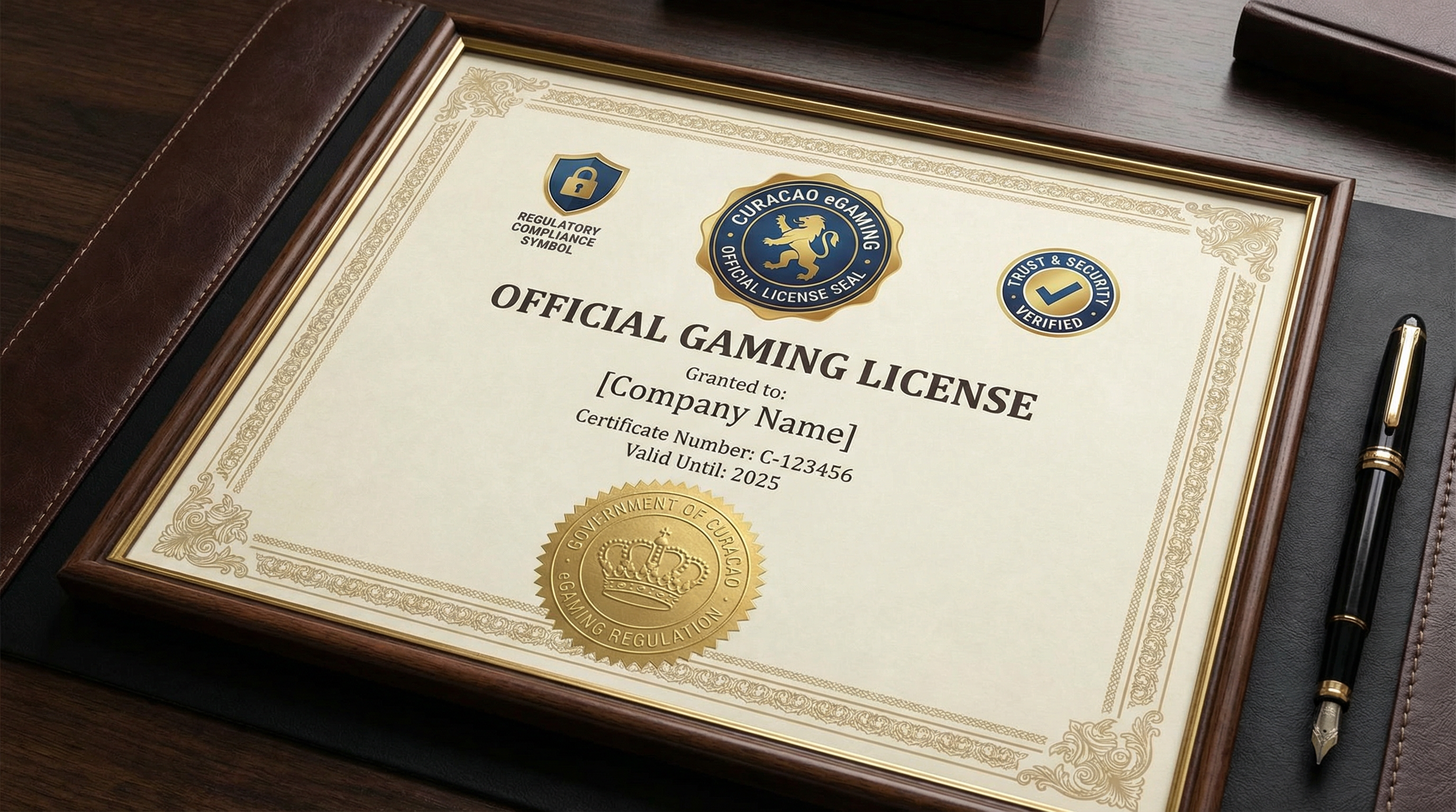 网络赌博库拉索eGaming博彩牌照证书